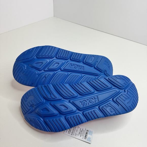 NEW Hoka Ora Recovery Slide 3 Slip On Sandals Cyclamen/ Coastal Sky Men’s 13 main image 6